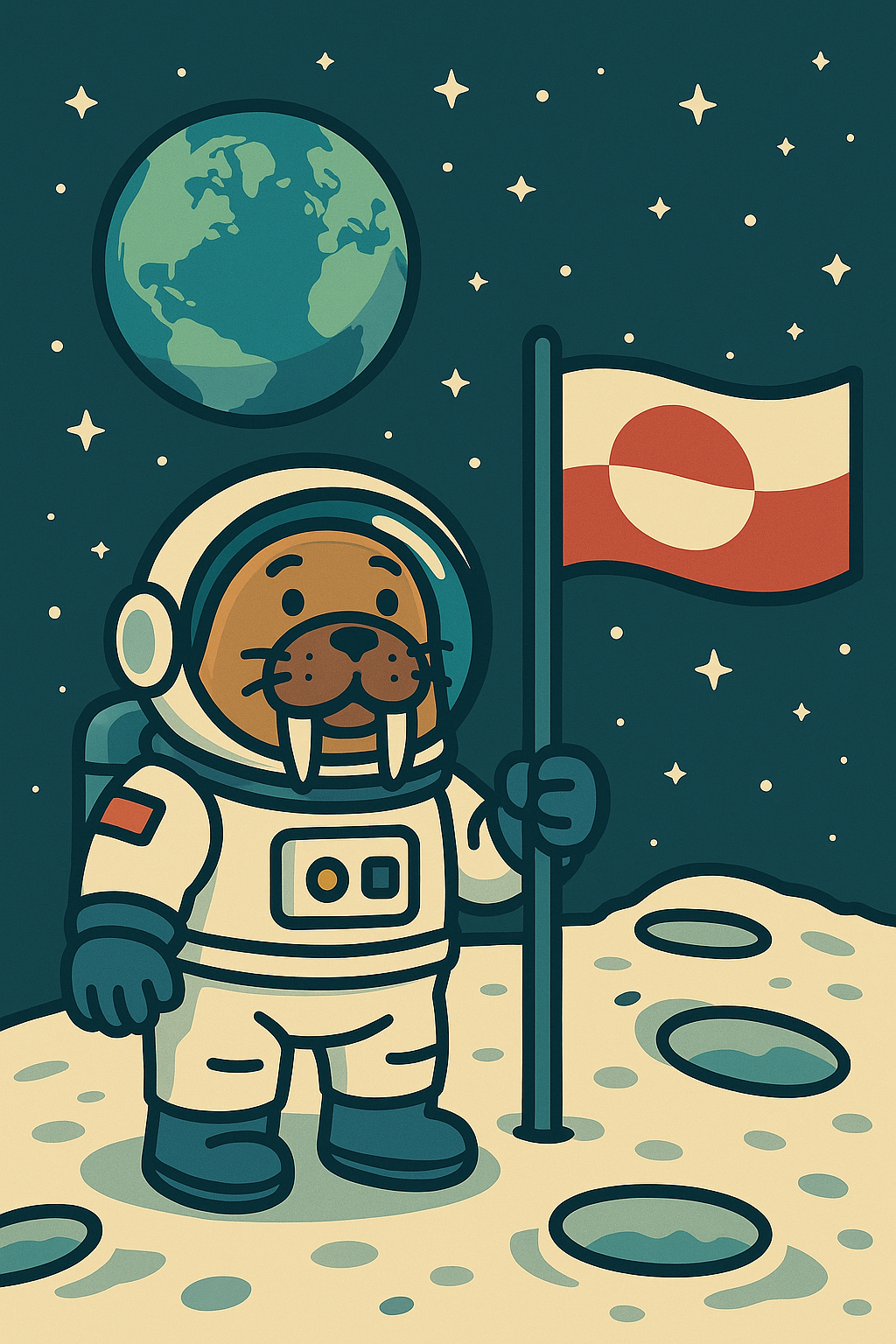 Tuugaaq going to the Moon