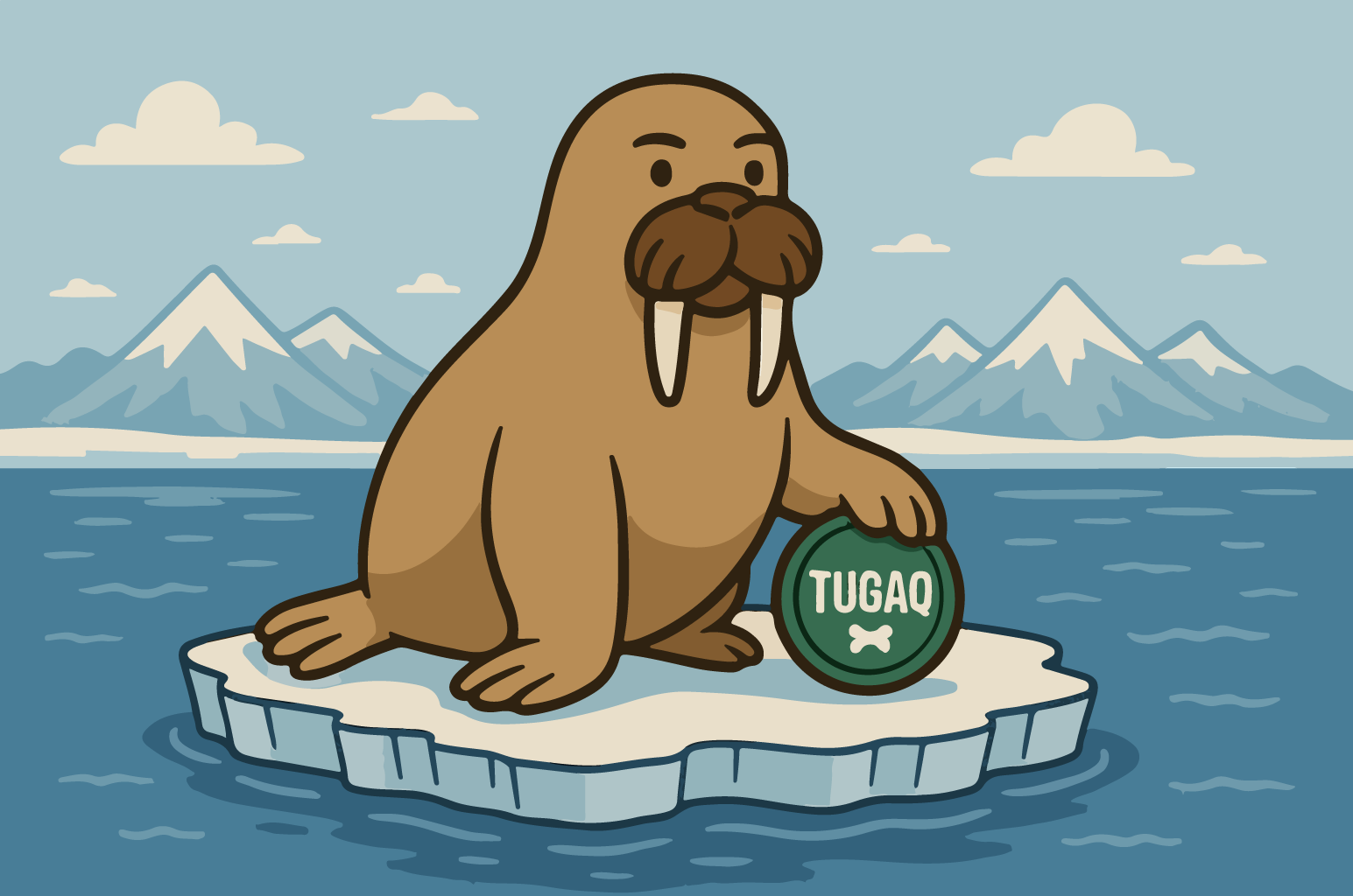 Tuugaaq on ice